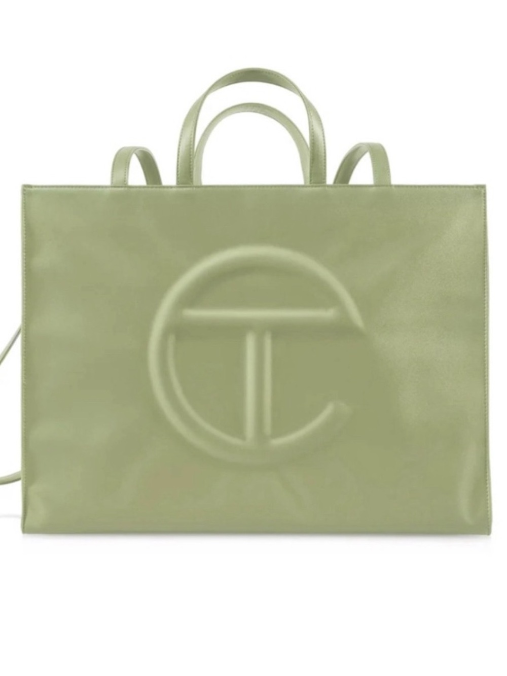 Telfar Large Tote in Sage Green